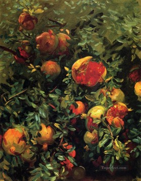  Singer Oil Painting - Pomegranates John Singer Sargent